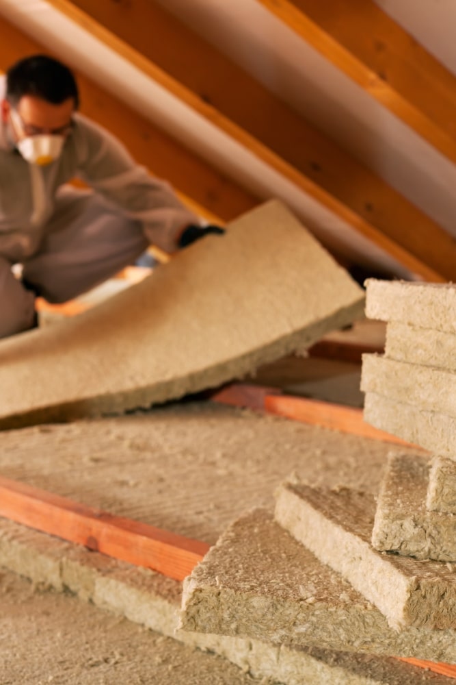 batt insulation installing