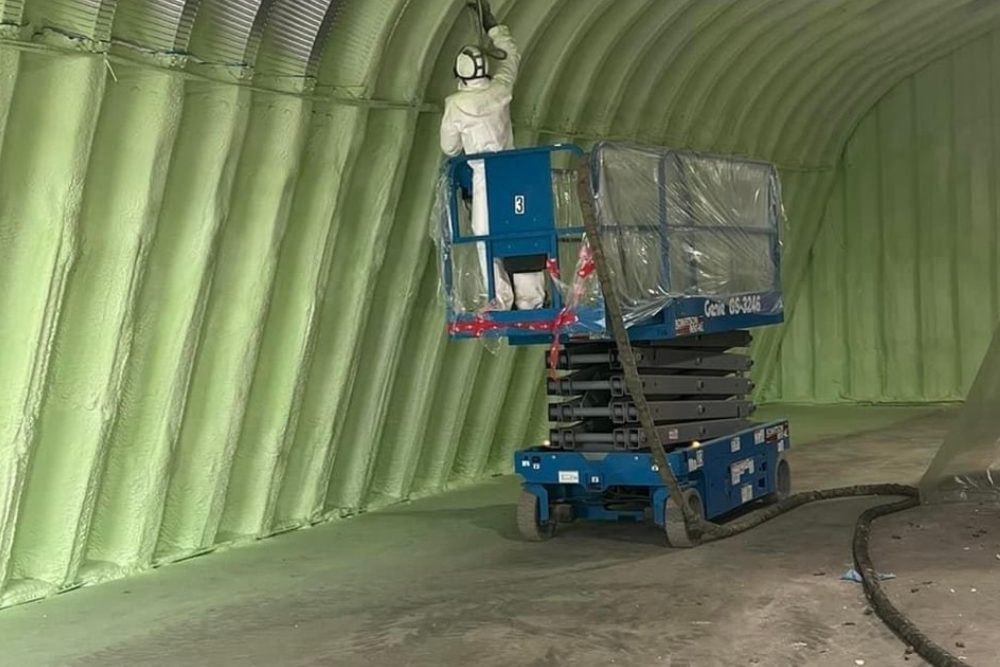 spray foam insulation